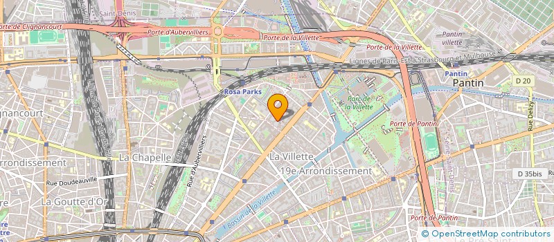 localisation de l'entreprise SARL SMA  PARIS