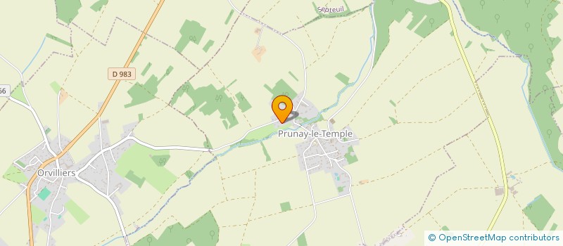 localisation de l'entreprise SARL SMAG  PRUNAY-LE-TEMPLE