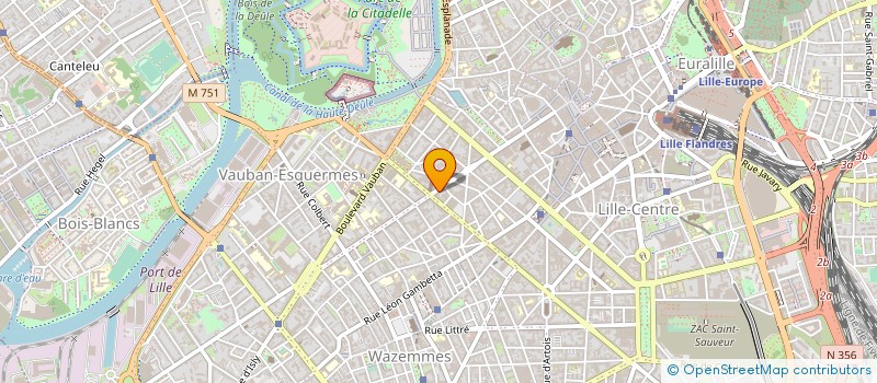 localisation de l'entreprise SARL SMAGGHE ET ASSOCIES à LILLE
