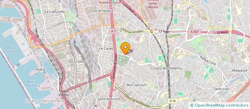 localisation de l'entreprise SARL SMAIL TRAVAUX à MARSEILLE