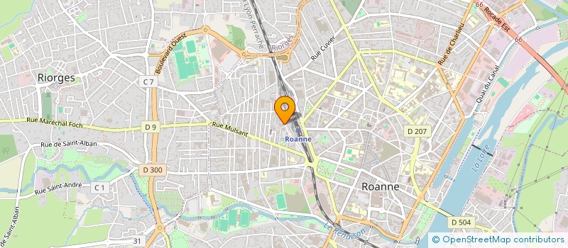 localisation de l'entreprise SARL SMAP à ROANNE