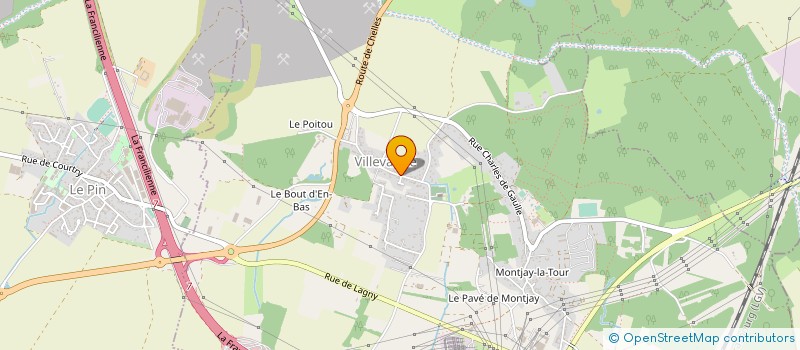 localisation de l'entreprise SARL SMC RAVALEMENT à VILLEVAUDE