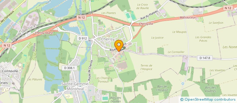 localisation de l'entreprise SARL SMCT à CHERISY