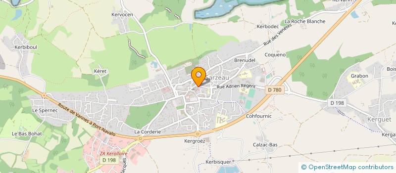 localisation de l'entreprise SARL SMEBJ  SARZEAU