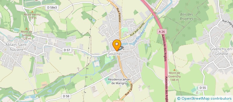 localisation de l'entreprise SARL SMEYERS  SOUCHEZ