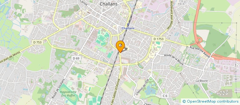 localisation de l'entreprise SARL SMF AVENUE à CHALLANS