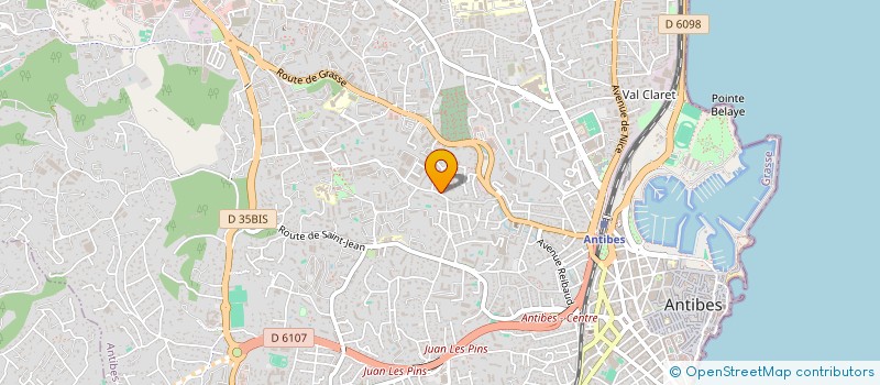 localisation de l'entreprise SARL SMI CONSTRUCTION à ANTIBES
