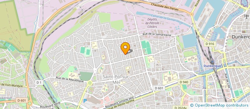localisation de l'entreprise SARL SMJFM à DUNKERQUE