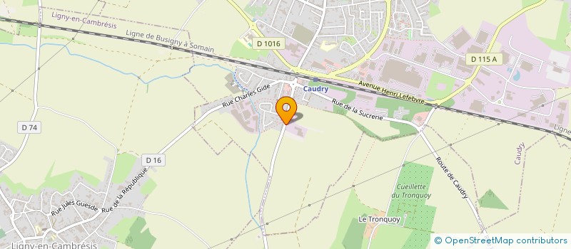 localisation de l'entreprise SARL SMLM  CAUDRY