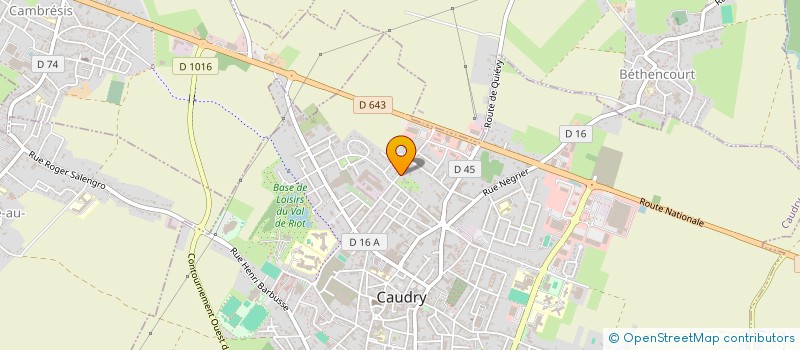 localisation de l'entreprise SARL SMP HOLDING à CAUDRY