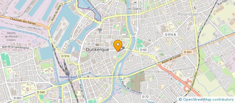 localisation de l'entreprise SARL SN ALLIANCE BATIMENT à DUNKERQUE