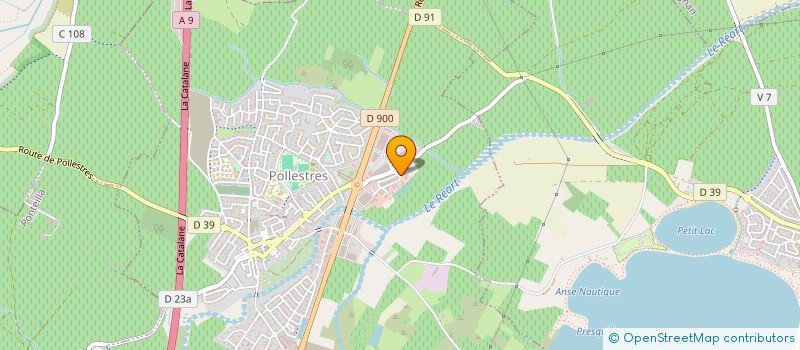 localisation de l'entreprise SARL SN MACONNERIE GENERALE à POLLESTRES