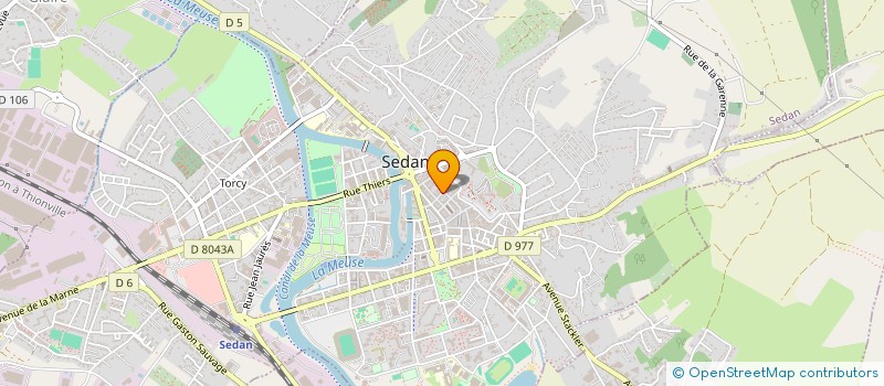 localisation de l'entreprise SARL SNACK ISTANBUL à SEDAN