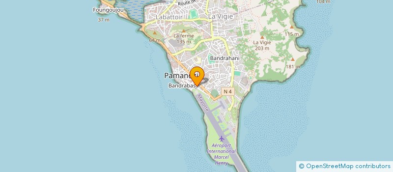 localisation de l'entreprise SARL SNCT à PAMANDZI