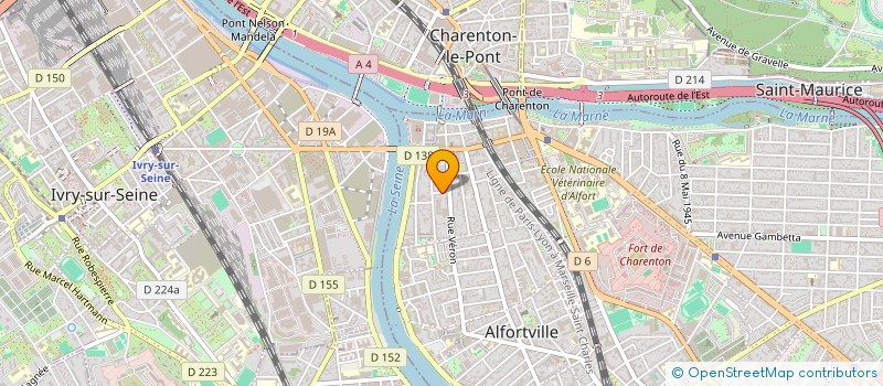 localisation de l'entreprise SARL SNE LAROME PRESTIGE à ALFORTVILLE