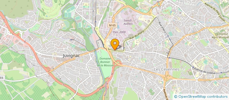 localisation de l'entreprise SARL SNK CONSTRUCTION à MONTPELLIER