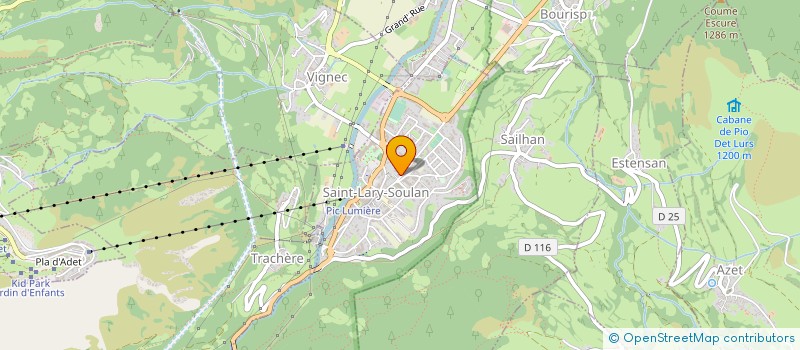 localisation de l'entreprise SARL SNOWPROBLEMO à SAINT-LARY-SOULAN