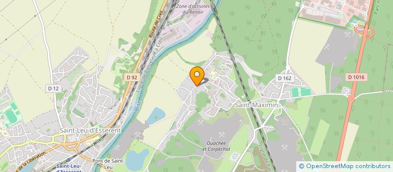 localisation de l'entreprise SARL SNP  SAINT-MAXIMIN