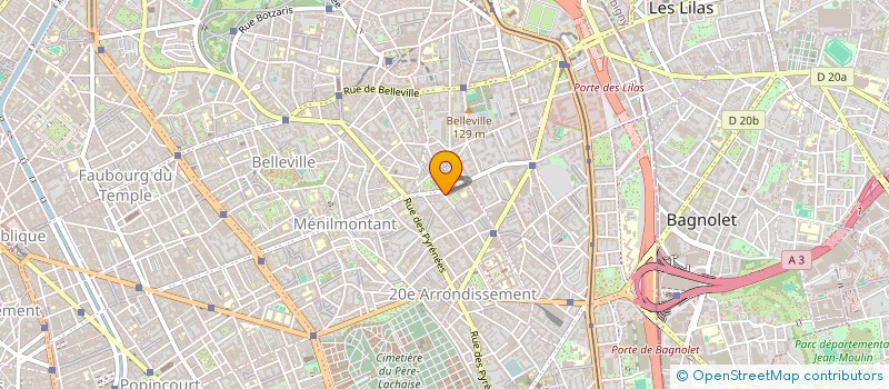 localisation de l'entreprise SARL SNPE  PARIS