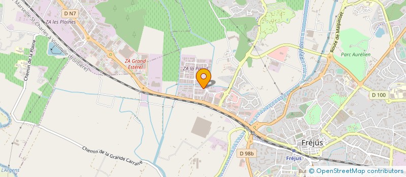 localisation de l'entreprise SARL SNPM à FREJUS