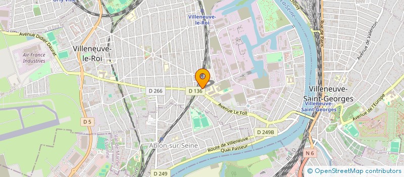 localisation de l'entreprise SARL SNTE à VILLENEUVE-LE-ROI