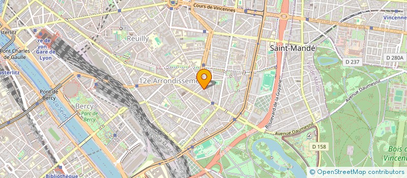localisation de l'entreprise SARL SNTI à PARIS