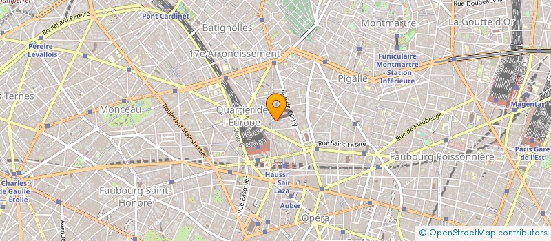localisation de l'entreprise SARL SNV  PARIS