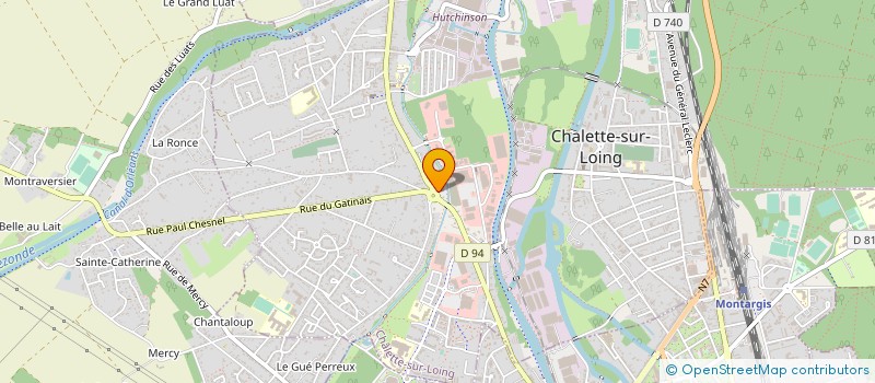 localisation de l'entreprise SARL SO.CO.MI. à CHALETTE-SUR-LOING
