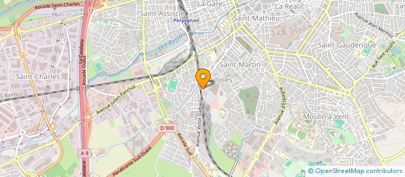 localisation de l'entreprise SARL SO.TRA.LEC à PERPIGNAN