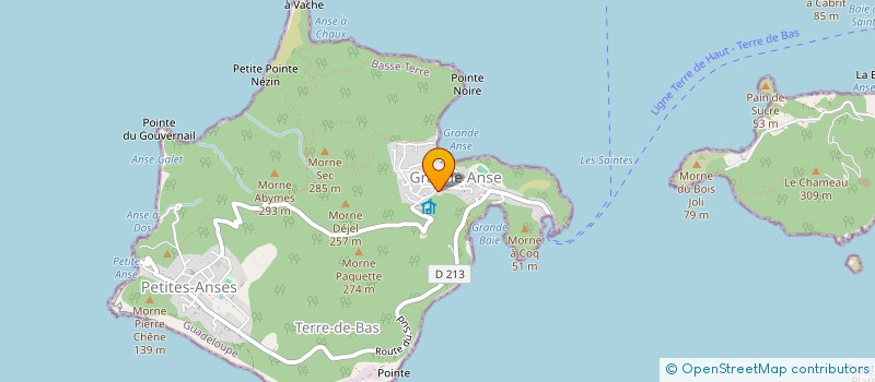 localisation de l'entreprise SARL SO TRA VA STE DE TRAVAUX VALA à TERRE-DE-BAS