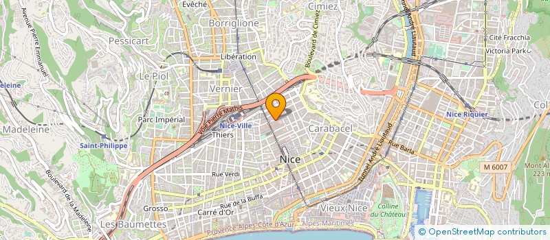 localisation de l'entreprise SARL SOAB TRANSACTIONS à NICE