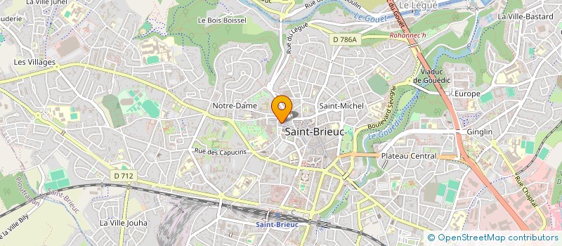 localisation de l'entreprise SARL SOALIE à SAINT-BRIEUC