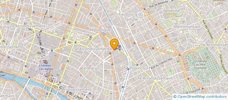 localisation de l'entreprise SARL SOANA à PARIS