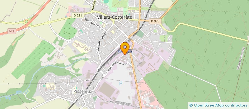 localisation de l'entreprise SARL SOARES (S) KERVAZO à VILLERS-COTTERETS