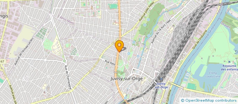 localisation de l'entreprise SARL SOBAR à JUVISY-SUR-ORGE