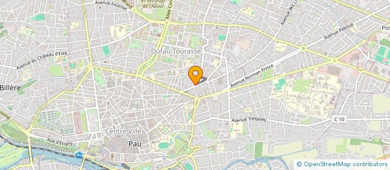 localisation de l'entreprise SARL SOBEPA à PAU