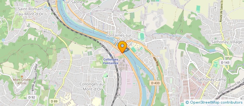 localisation de l'entreprise SARL SOC D EXPLOITATION DES ETS RAIMONDO  COLLONGES-AU-MONT-D'OR