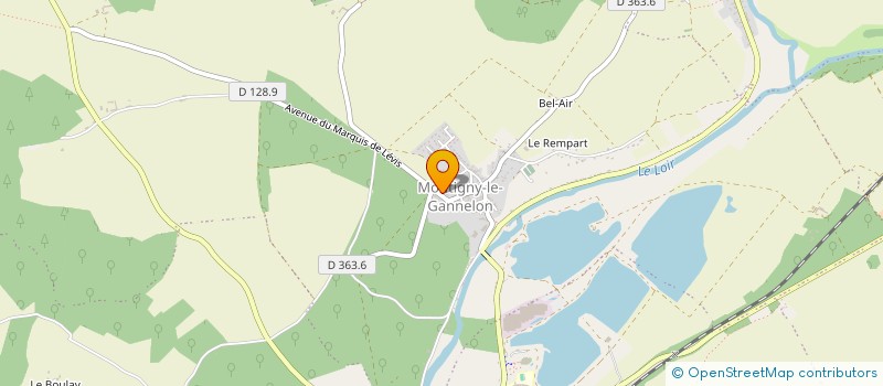 localisation de l'entreprise SARL SOC EXPLOITATION DOMAINE MONTIGNY à CLOYES-LES-TROIS-RIVIERES