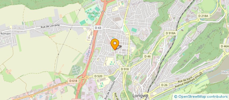 localisation de l'entreprise SARL SOC LUXEMBOURGEOISE COMMERCE TRAVAU à LONGWY