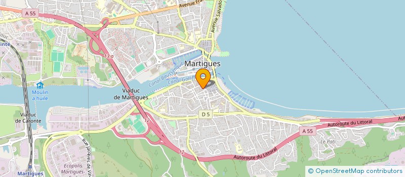 localisation de l'entreprise SARL SOC MAINTENANCE TUYAUTERIE SOUDURE  MARTIGUES