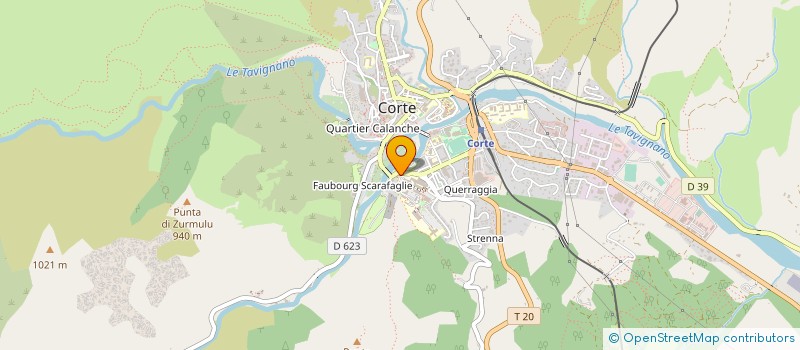 localisation de l'entreprise SARL SOC NLLE CAMPING RESTONICA à CORTE