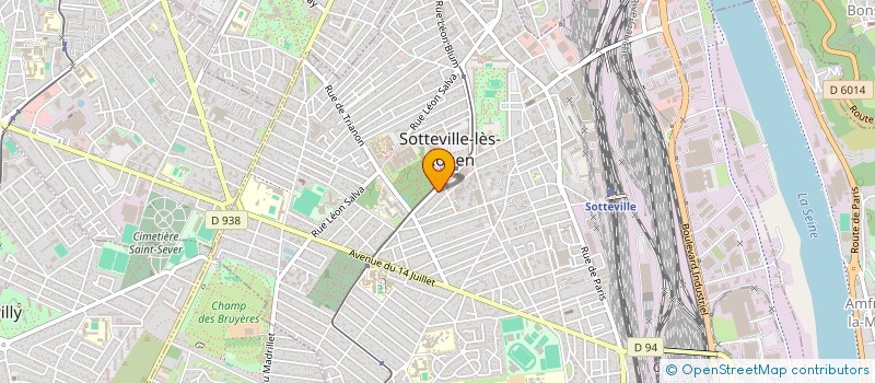 localisation de l'entreprise SARL SOC NORMANDE ELECTRI ET MENUISERIE à SOTTEVILLE-LES-ROUEN