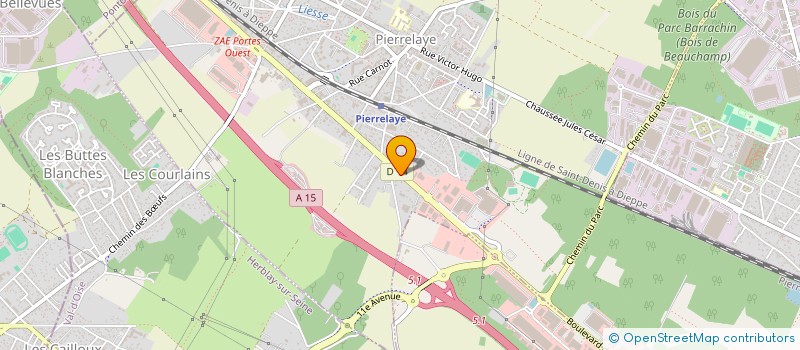 localisation de l'entreprise SARL SOC NOUVELLE FRANCAISE DE BATTERIES à PIERRELAYE