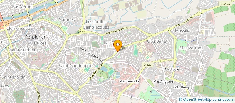 localisation de l'entreprise SARL SOCA à PERPIGNAN