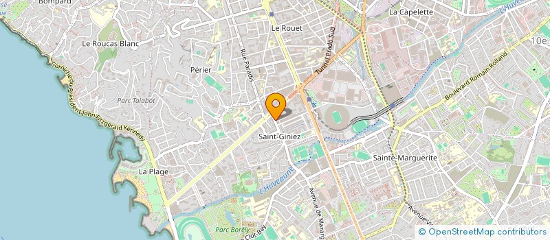 localisation de l'entreprise SARL SOCAGI à MARSEILLE