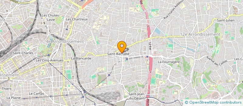 localisation de l'entreprise SARL SOCANES à MARSEILLE
