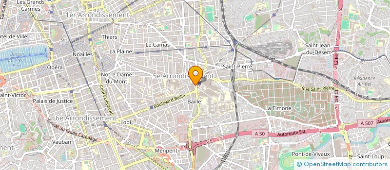 localisation de l'entreprise SARL SOCATI à MARSEILLE