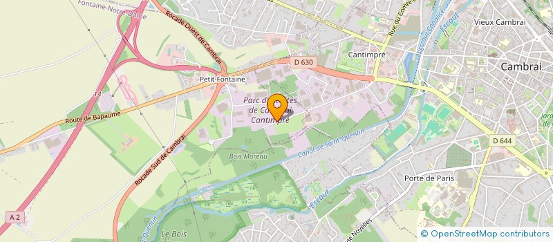 localisation de l'entreprise SARL SOCATRANS à FONTAINE-NOTRE-DAME
