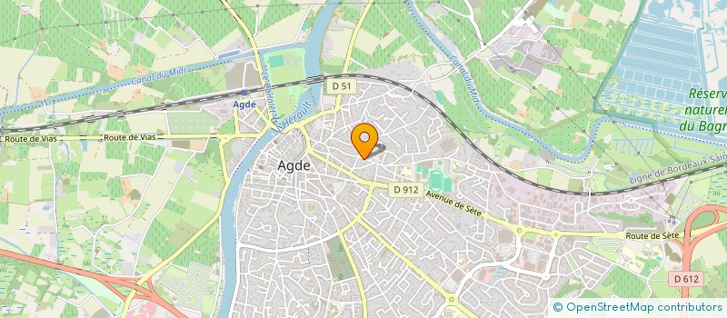 localisation de l'entreprise SARL SOCAULEC à AGDE