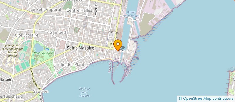 localisation de l'entreprise SARL SOCCA à SAINT-NAZAIRE